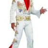 Rubie's Elvis Presley Hire Costume Collector's Edition American Eagle Aloha Fancy Dress Mens