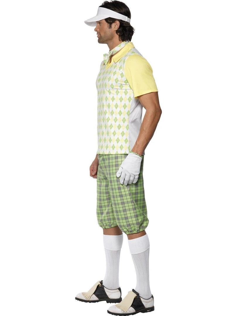 Smiffy's Mens Gone Golfing Men's Golfer Pub Golf Costume 4 Smiffy's Mens Gone Golfing Men's Golfer Pub Golf Costume