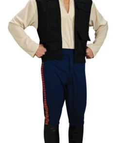 Rubie's Mens Han Solo Men's Hire Costume Star Wars Fancy Dress