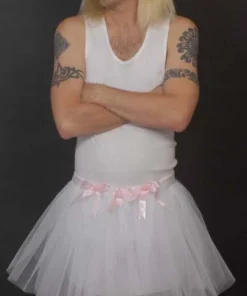 Interalia Ballerina Male Costume Tutu White