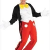 Disguises Mickey Mouse Mens Jumpsuit Hire Costume 1 Disguises Mickey Mouse Mens Jumpsuit Hire Costume