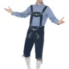 Smiffy's Rutger Oktoberfest Bavarian Lederhosen Costume Mens