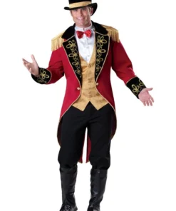 In Character Mens Ringmaster Adult Circus Hire Costume