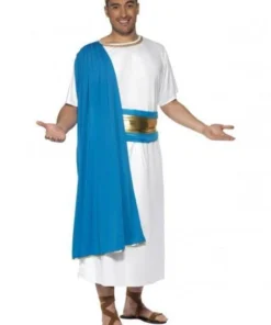 Smiffy's Caesar Men's Costume Roman Toga Fancy Dress Greek Party Outfit