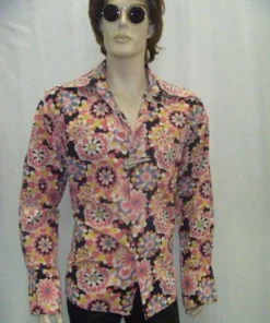 Disguises Shirts 60s And 70s Mens Hire Costumes
