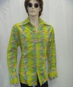 Disguises Shirts 60s And 70s Mens Hire Costumes