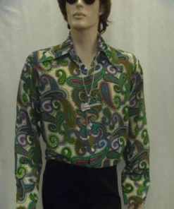 Disguises Shirts 60s And 70s Mens Hire Costumes