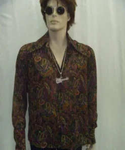 Disguises Shirts 60s And 70s Mens Hire Costumes