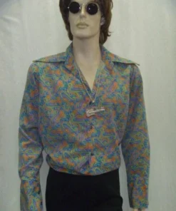 Disguises Shirts 60s And 70s Mens Hire Costumes