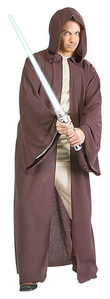 Rubie's Jedi Star Wars Adult Robe Costume Obi One Fancy Dress 3 Rubie's Jedi Star Wars Adult Robe Costume Obi One Fancy Dress
