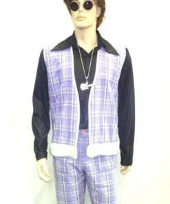 Disguises Hippie 60's And 70's Vests Men's Hire Costumes