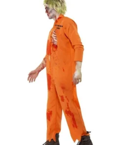 Smiffy's Zombie Death Row Inmate Men's Halloween Costume For Sale Buy Costumes
