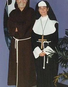 Disguises Nun Old Fashion Womens Costume Hire