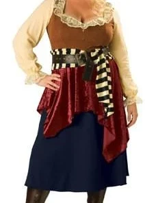Disguises Womens Pirate Wench Buccaneer Beauty Plus Hire