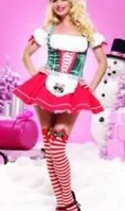 Disguises Mistletoe Santa's Helper Womens Costume Miss Mistletoe
