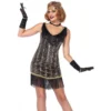Leg Avenue Womens Charleston Fancy Dress Charmer Flapper Costume