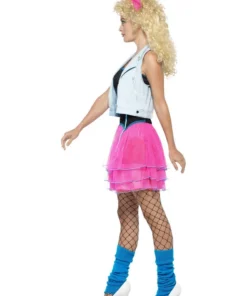 Smiffy's Wild Party Girl 80s Adult Costume