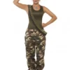 Smiffy's Army Khaki Camouflage Women's Costume Womens