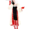 Leg Avenue Hire Costumes Cruella De Vil Coat Adult Hire Costume