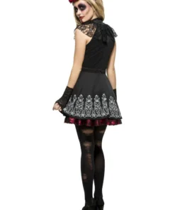 Smiffy's Womens Day Of The Dead Mexican Halloween Costume