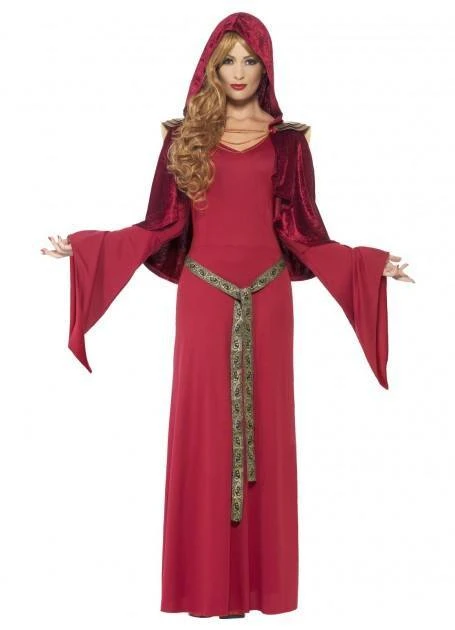 Smiffy's High Priestess Medieval Women's Costume Womens 3 Smiffy's High Priestess Medieval Women's Costume Womens