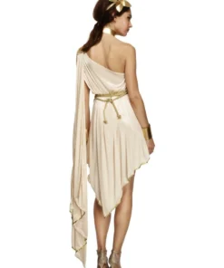 Smiffy's Toga Ladies Roman Greek Cleopatra Fancy Dress Costume Womens 8 Smiffy's Toga Ladies Roman Greek Cleopatra Fancy Dress Costume Womens