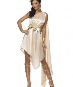 Smiffy's Toga Ladies Roman Greek Cleopatra Fancy Dress Costume Womens 9 Smiffy's Toga Ladies Roman Greek Cleopatra Fancy Dress Costume Womens