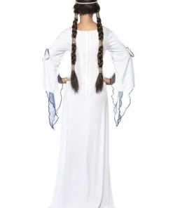 Smiffy's Medieval Maid White Costume