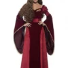 Smiffy's Queen Medieval Women's Deluxe Costume Renaissance Fancy Dress