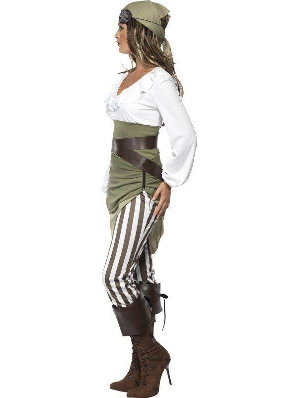 Smiffy's Shipmate Sweetie Pirate Wench Adult Costume 4 Smiffy's Shipmate Sweetie Pirate Wench Adult Costume