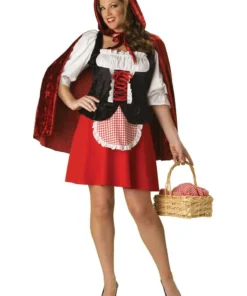 In Character Red Riding Hood Classic Plus Size Womens Costume Hire