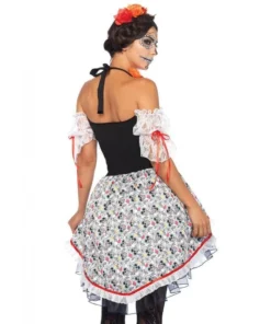 Leg Avenue Womens Sugar Skull Women's Mexican Day Of The Dead Costume