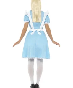 Smiffy's Alice Wonderland Princess Womens Costume Fancy Dress