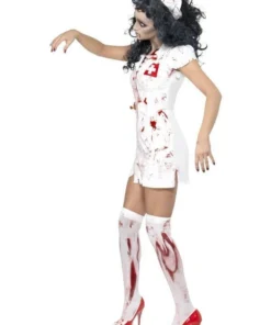 Smiffy's Womens Zombie Nurse Adult Halloween Costume For Sale