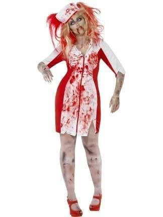 Smiffy's Womens Zombie Nurse Plus Size Adult Halloween Costume For Sale 3 Smiffy's Womens Zombie Nurse Plus Size Adult Halloween Costume For Sale