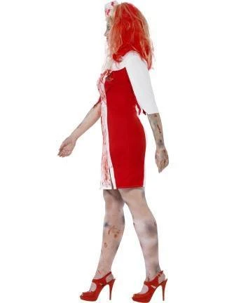 Smiffy's Womens Zombie Nurse Plus Size Adult Halloween Costume For Sale 4 Smiffy's Womens Zombie Nurse Plus Size Adult Halloween Costume For Sale