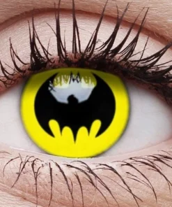 ColourVUE Womens Batman Contact Lenses Multi Use Bat Contacts
