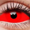 ColourVue Buy Costumes Cyclops Contact Lenses Full Eye Red