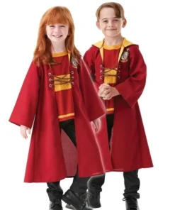 Rubies Quidditch Hooded Robe Gryffindor Team Deluxe Children's Costume Buy Costumes