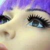 Carnival Products Jagged False Black Eyelashes