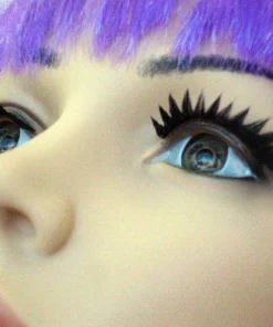 Carnival Products Jagged False Black Eyelashes