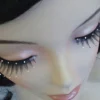 Carnival Products Spiky With Mirror Drops False Eyelashes Black