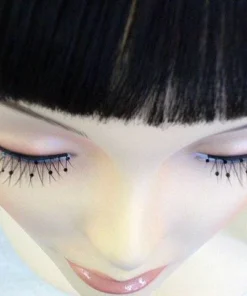 Carnival Products Beads Black False Eyelashes Black