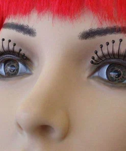 Carnival Products Droplets Black False Eyelashes Black Womens