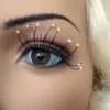 Carnival Products Water Drops False Eyelashes Black Womens
