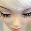 Carnival Products Daisies Crystal False Eyelashes Black
