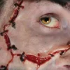 Tinsley Transfers Stitches Halloween Makeup 3D FX Transfers