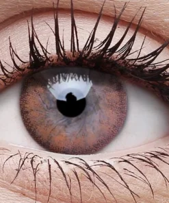 ColourVue Buy Costumes Foamy Beige Coloured Contact Lenses