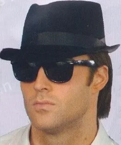 Carnival Products Movie Stars Black Costume Sunglasses Womens