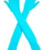 Music Legs Opera Length Gloves Turquoise